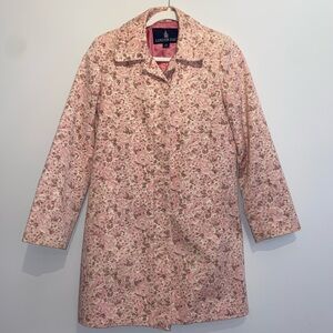London Fog Pink Rose Trench Coat